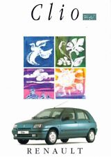 Catalogue brochure Renault Clio Fidji 03/1995 France