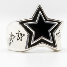 Bague Étoile En Argent .925