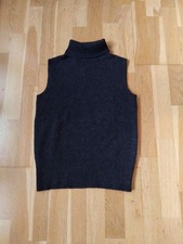 PULL S/MANCHE BLANC BLEU