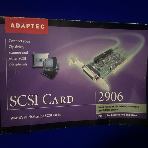 Vintage adaptec ava 2906 pci - vintage, ava-2906