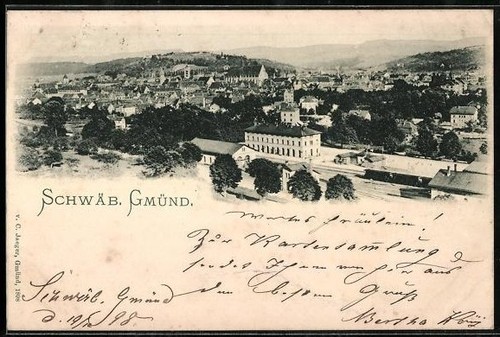 Schwäb gmünd vue locale - gmünd,,