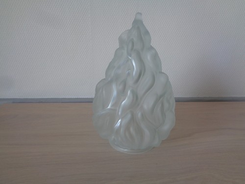 Grande tulipe flamme verre - flamme,