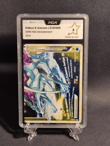 Carte pokémon raikou - carte,