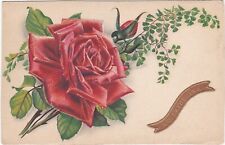 G290 ILLUSTRATION - BOUQUET DE ROSES - STE CATHERINE - GH PARIS DEPOSE