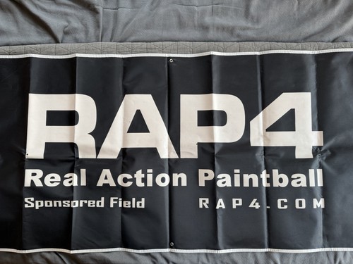 Rap4 sponsored field banner - field,