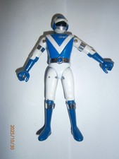 BIOMAN 3 LIVEMAN BLEU DIE CAST BANDAI 1988