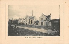 CPA 41 BAILLOU PLACE DE L'EGLISE