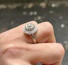 Bague Marguerite en Or blanc 18 K / Diamants / Réf MP2638