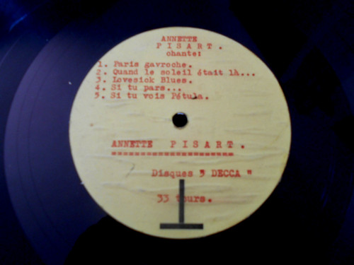 Annette pisart chante rare - pisart/chante/rare, 33t