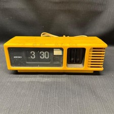 SEIKO DP647 jaune flip clock