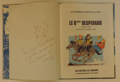 Tibet dedicace dans - tibet, bill