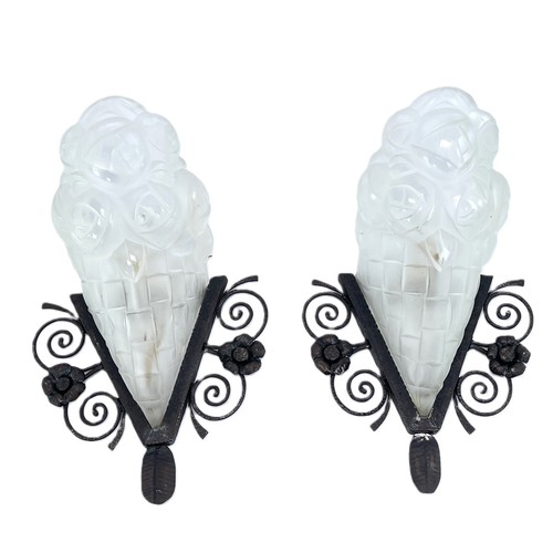 Art deco degué appliques - deco,