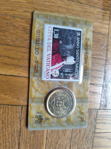 Stamp and coin card - stamp,