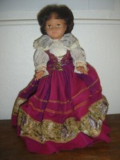 poupée petitcollin Starlette,polyéthylène,35cm, alsacienne