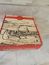 Ancien Coffret a Champagne publicitaire CHAMPAGNE PERRIER JOUET vue d'AY EPERNAY