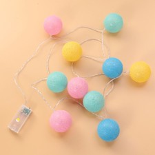  Cordon lumineux LED Bonbons Coloré Coton À Coudre Fil De Bille Cordon Lumineux