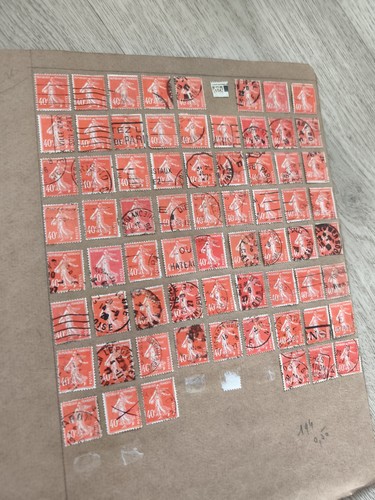 Gros lot timbres anciens
