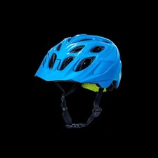 Casque Solide Chakra Kali Pour Jeunes (52-57Cm) Bleu Clair Brillant