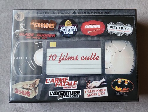 Coffret dvd films cultes - coffret, 10