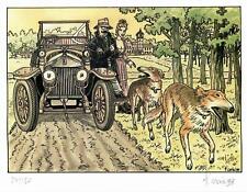 EX-LIBRIS DE VICTOR SACKVILLE NUMEROTE ET SIGNE PAR FRANCIS CARIN NEUF