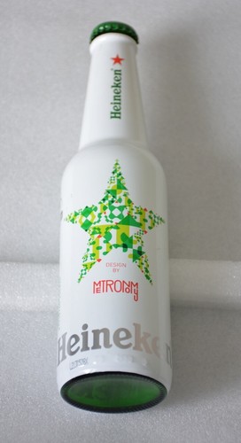 Heineken glass bottle - heineken,