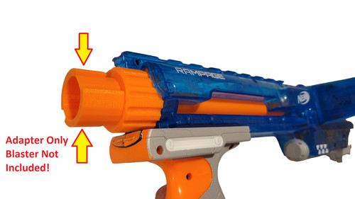 Extended barrel muzzle brake - muzzle,