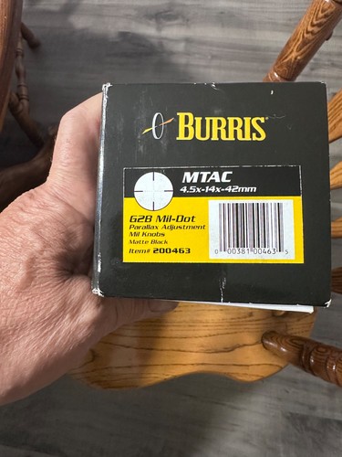 Burris mtac 14x42 rifle - burris, 4.5-14x42