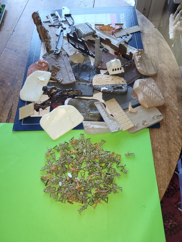 Lots soldats 72 et - 1/72,