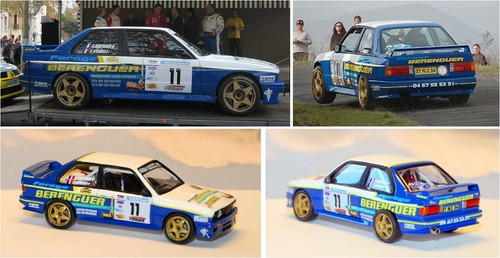 Decals bmw j françois - 1/43, j.françois