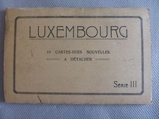 CPA 10 CARTES-VUES NOUVELLES LUXEMBOURG SERIE III CORNICHE PONT ADOLPHE PETRUSSE