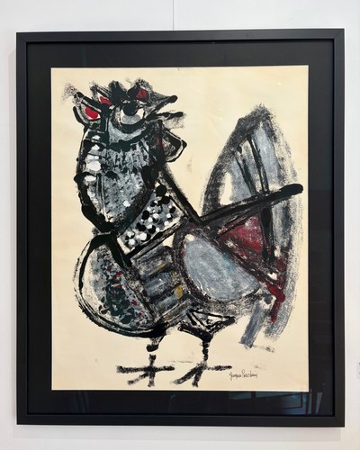Jacques pouchain gouache - gouache, sur