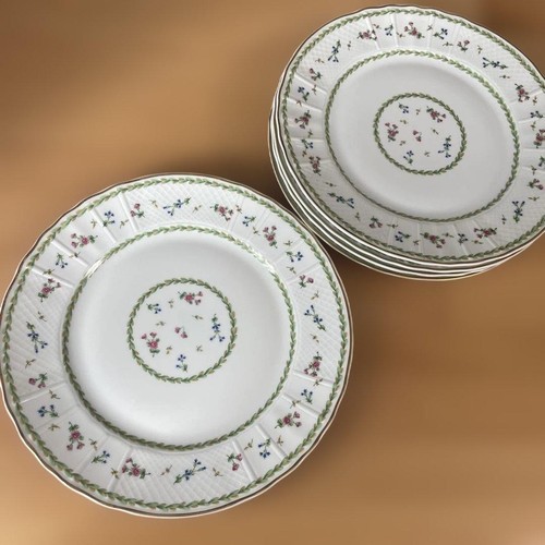 Lot assiettes vertes - de,