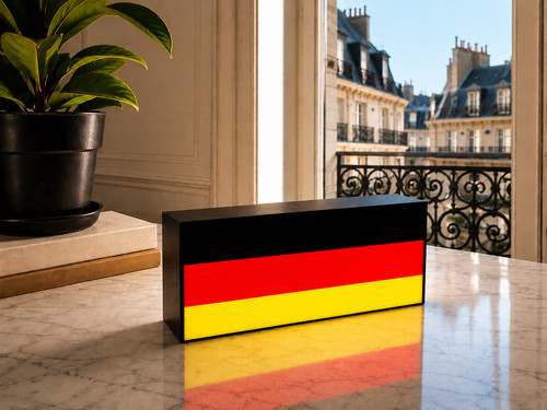 Lightbox led drapeau - lightbox,