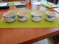 Grandes Tasses A Café En Faïence Ancienne,  Badonviller  Thouars 