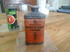 ancien lot de 3 boites de poudre pyroxilee chasse collection hunting