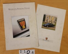 ROVER 827 Si / STERLING / VITESSE Prospectus CH Fr 16+4 pages 1988