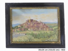 Tableau À Huile Avec Cadre