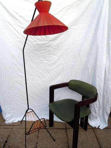 Lampadaire tripode lunel porte - tripode,