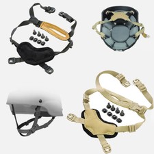 Militaire Tactiques Airsoft Suspension casque Système Ceinture de Menton X-Nape
