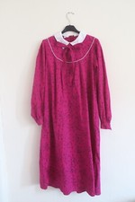 Vintage dress flower print