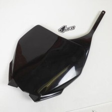 Plaque phare numéro UFO noire