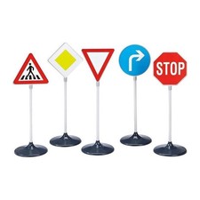 Panneaux de signalisation routiere 6 pieces