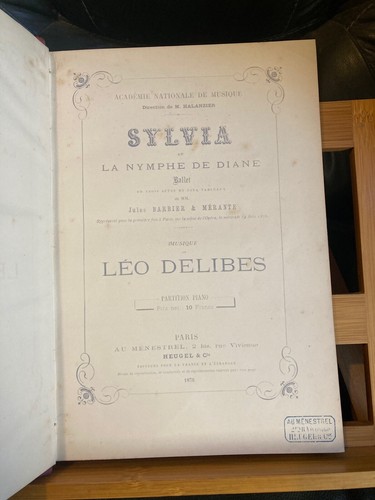 Léo delibes sylvia - delibes,