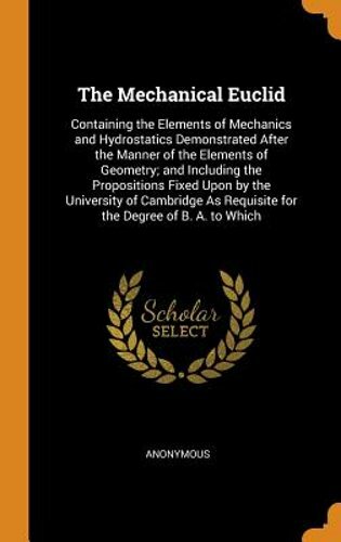 The mechanical euclid - the,