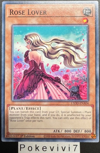 Carte rose lover - yu-gi-oh!,