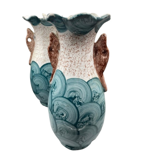 Paire vase artisanaux - paire,