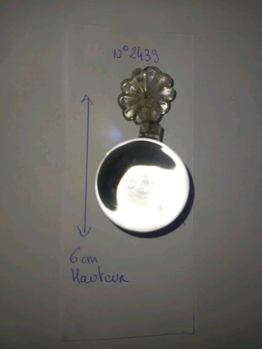 Boule lustre avec perle - boule,