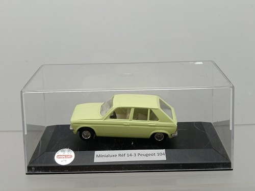 Minialuxe peugeot 104 - 14-3,