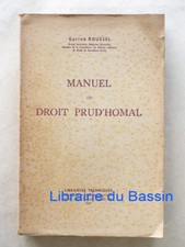 Manuel de droit prud'homal