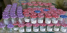 BONNE MAMAN, 207 pots confiture vides bonne maman, pot bonne maman .
